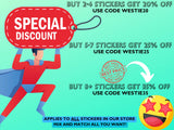 Sticker Cute Halloween Decor Funny Cute Zombie Sticker Cute Halloween Pun Fall Cute Decal Laptop Rap Sticker Funny Cute Zombie Decal Hip-Hop