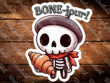 Sticker Cute Halloween Decor Funny Cute Skeleton Sticker Cute Halloween Pun Fall Cute Decal Laptop Skull Sticker Funny Cute Bones Decal