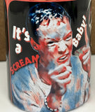 Ghostface Horror Movie Scream Trilogy 20oz Sports Water Bottle Style Skinny Tumbler with Lid & Straw