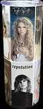 Taylor Swift Eras Tour Album Covers 20oz Skinny Tumbler with Lid, Metal Straw, Brush