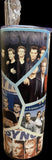 NSYNC Collage Pop Boy Band 20oz Skinny Tumbler with Lid, Metal Straw, Brush