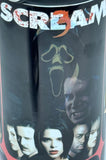 Ghostface Horror Movie Scream Trilogy 20oz Sports Water Bottle Style Skinny Tumbler with Lid & Straw
