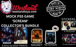 Scream PS5 Game MOCK FAKE Collector's Bundle - Ghostface